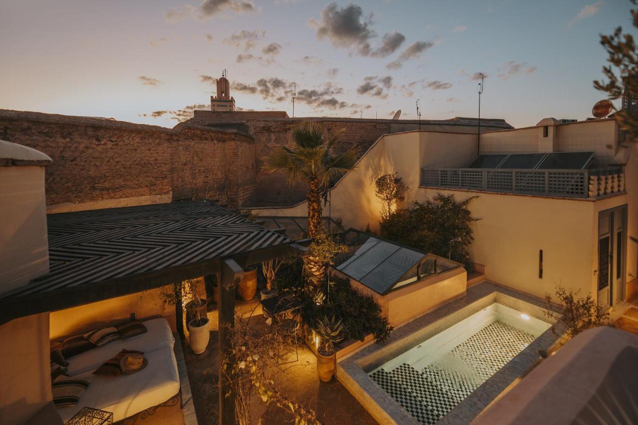 Riad Les Hirondelles Boutique Hotel Marrakesh Exterior foto